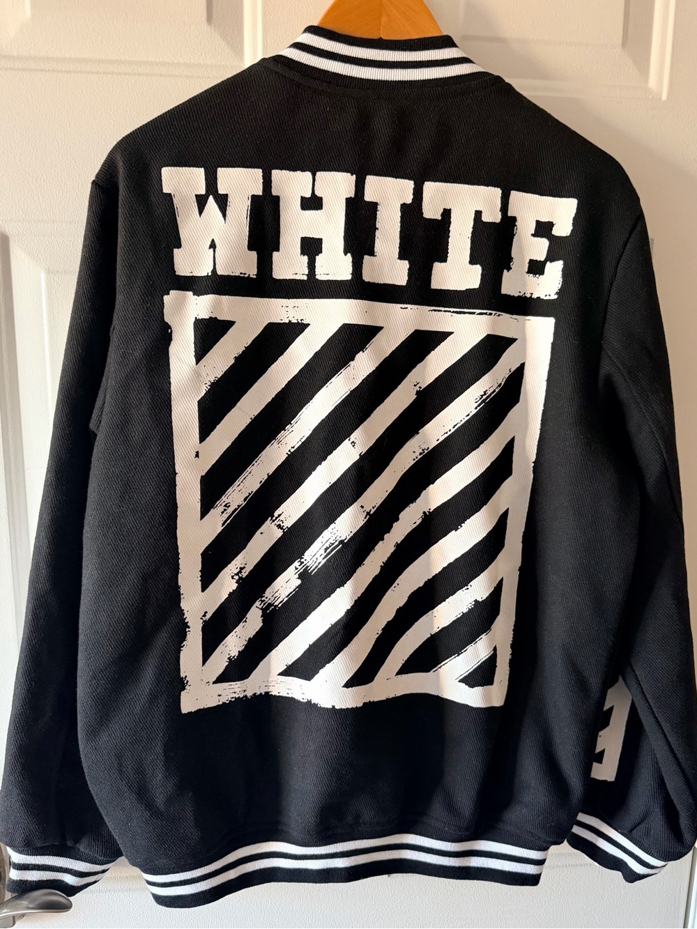 Limited Edition Virgil Abloh Off-White Varsity Jacket - Picture 2 of 9